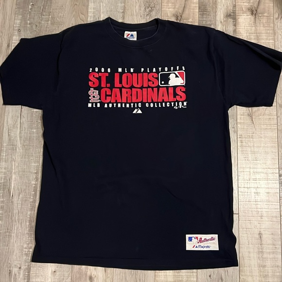 St. Louis Cardinals 2006 MLB Playoffs Shirt - Picture 1 of 6